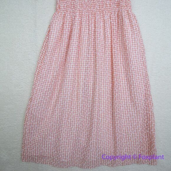 En Saison Caldera A-Line Gingham Print Midi Dress, size S - Picture 13 of 16